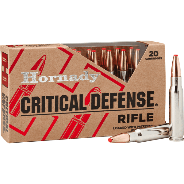 Büchsenpatrone Hornady 155gr Critical Defense FTX .308 Win. (7.62x51) - VE 20 Schuss, Bild 1