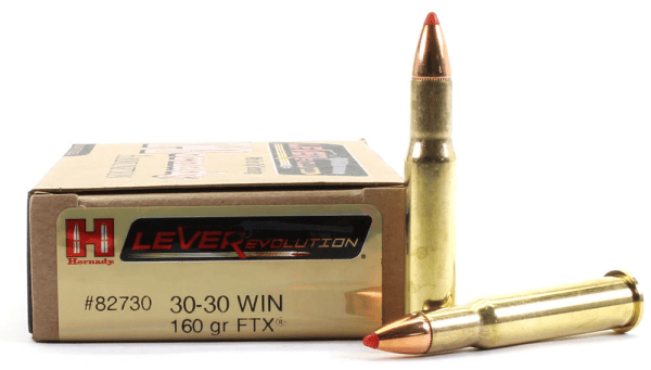 Büchsenpatrone Hornady Leverevolution 160gr FTX .30-30 Win. - VE 20 Schuss, Bild 1