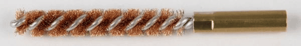 Bronzebürste Laufreiniger EBNAT/ERLA Ø 9mm, Kaliber 7.5mm, Innengewinde M5 für Ordonnanz-Putzstock, Bild 1