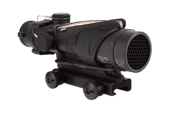 Trijicon ACOG® 4x32 Dual Illuminated Red Chevron USMC Rifle Combat Optic (RCO) for M16A4 (20" Barrel) w/ TA51 Mount, Bild 1