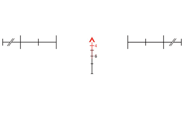 Trijicon ACOG® 4x32 Dual Illuminated Red Chevron USMC Rifle Combat Optic (RCO) for M16A4 (20" Barrel) w/ TA51 Mount, Bild 2