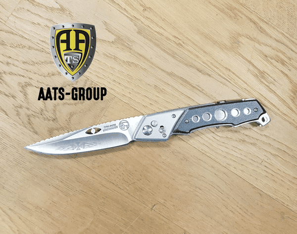 OCCASION Stellmesser Golden elephat mit integrierter Lampe, Klingenlänge 110mm, Bild 1