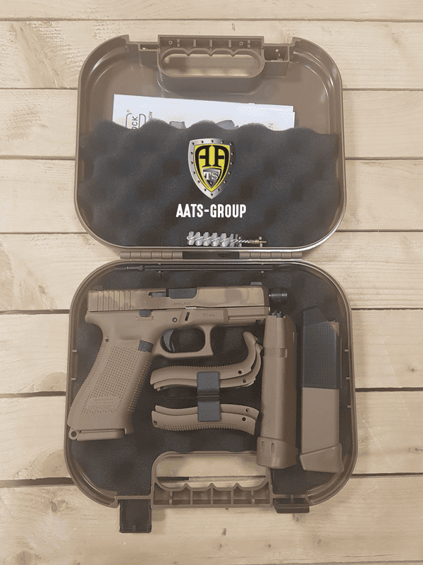 Pistole GLOCK 19X Coyote 9mm Para - Gewindelauf M13,5x1 links, Bild 3