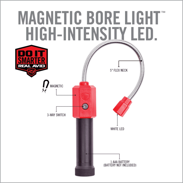 Magnetische Lampe REAL AVID MAGNETIC BORE LIGHT, Bild 6