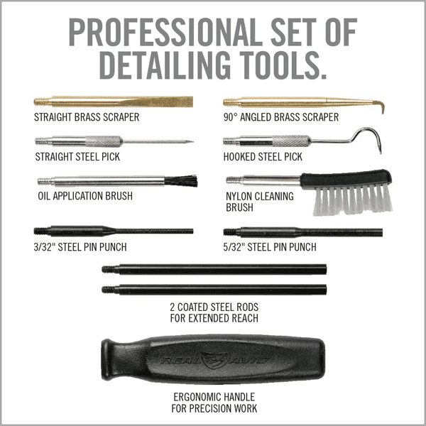 Präzisions Waffenreinigungsset Gun Boss Pro REAL AVID - Precision Cleaning Tools, Bild 4