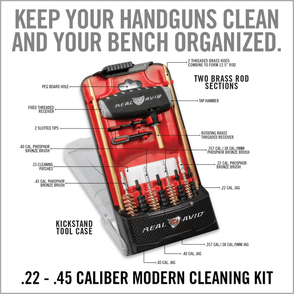 Handgun Cleaning Kit Gun Boss Pro REAL AVID, Bild 3