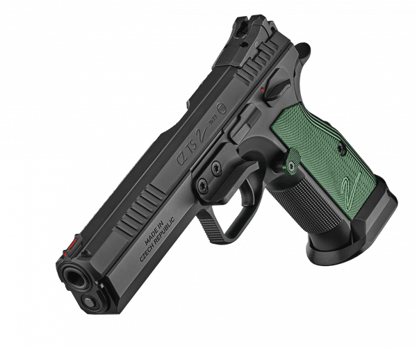 Pistole CZ 75 TS 2 Racing Green 5.25" 9mm Para, Bild 2