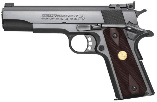 Pistole Colt 1911 Gold Cup National Match 5'' .45 ACP - brüniert, Bild 1