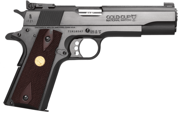Pistole Colt 1911 Gold Cup National Match 5'' .45 ACP - brüniert, Bild 2