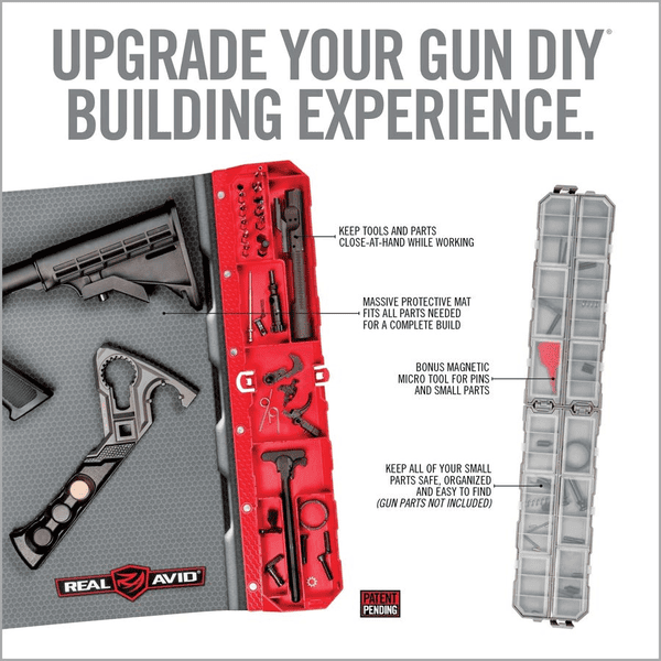 Oversize Waffenmatte mit Teileorganisation REAL AVID MASTER ARMORER'S MAT, Bild 5