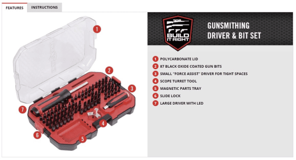 Büchsenmacher Kit REAL AVID SMART DRIVE 90, Bild 2