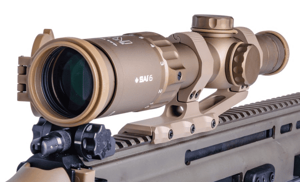 Zielfernrohr Armament Technology Inc SAI Optics Mod. SAI 6, 1-6×24 - 5.56 Nato Ballistic Reticle - Coyote , Bild 4