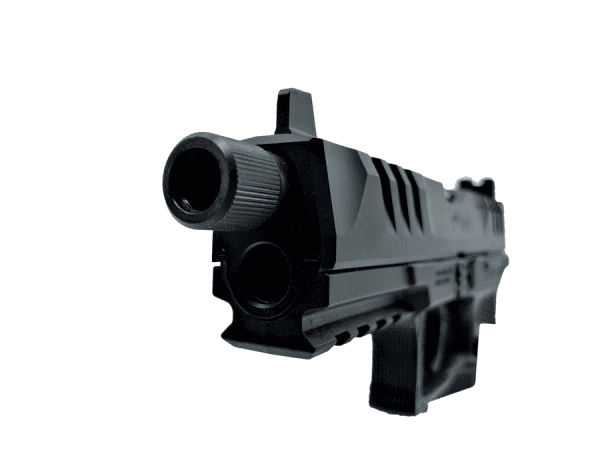 Pistole Walther PDP FS 5.1" SD 9mm Para - Gewindelauf 1/2x28TPI - mit Suppressor High Sights, Bild 2