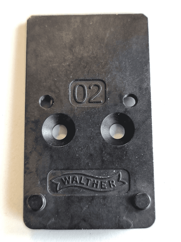 Montageplatte Walther PDP Gen2 - 02.2 Trijicon RMR/SRO, Holosun 407C/507C, Bild 1