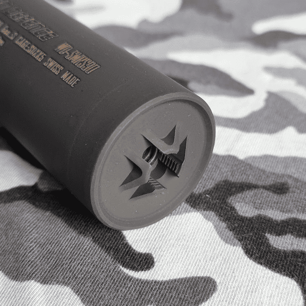 Schalldämpfer Wyssen Defence WD-SMRS90 5.56x45 (GP90) für Stgw90, Bild 4