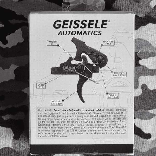 Trigger Geissele SSA-E - für AR15 (2-Stage), Bild 2