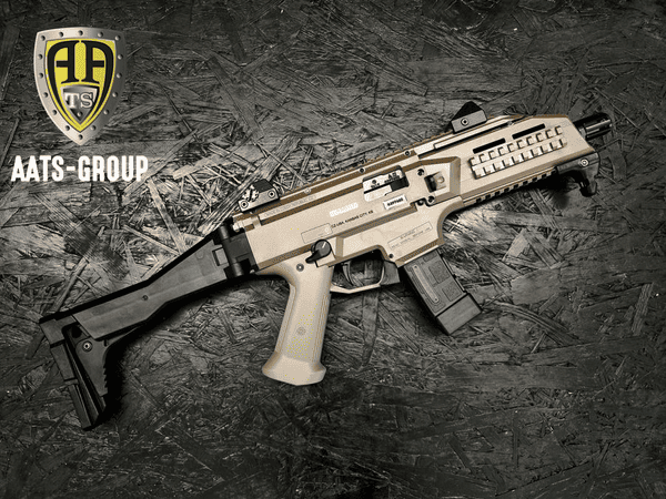 Selbstladekarabiner CZ Scorpion EVO 3 S1 9mm Para - mit Schaft - FDE, Bild 1