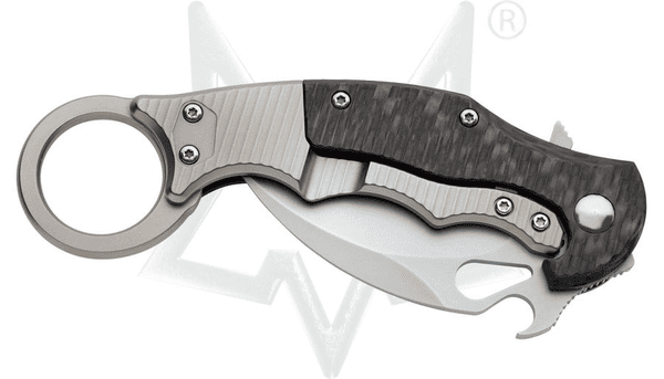 Karambitmesser FOX KNIVES TITANIUM FRAME LOCK Carbon - FX-599TiCS, Bild 2