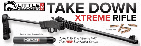 Einzellader Chiappa Little Badger Take Down Xtreme Rifle 18.5" .22 lr, Bild 1