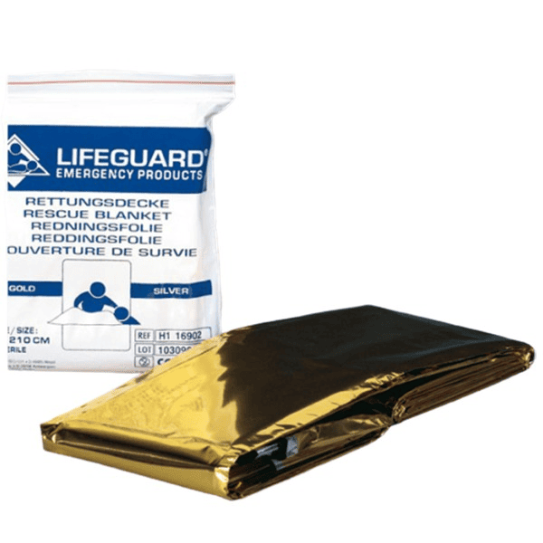 Lifeguard Rettungsdecke Servoprax - Gold/Silber, Bild 1