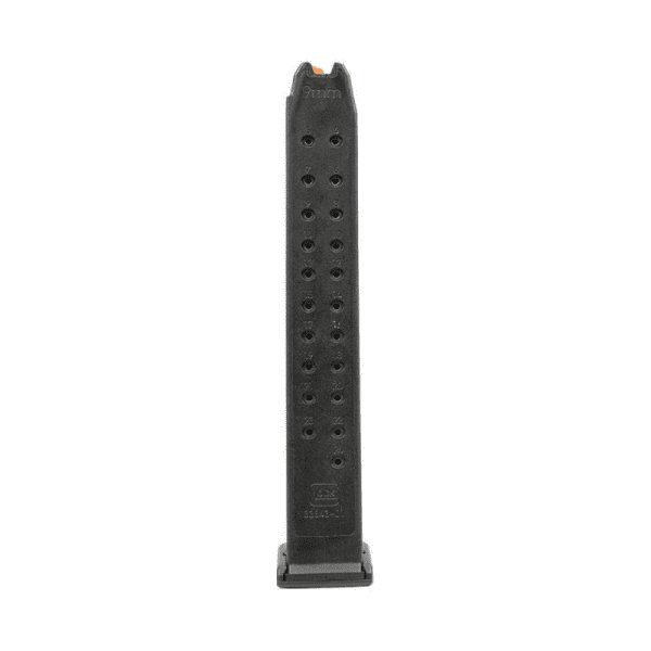 Magazin GLOCK alle 9x19 Modelle (exkl. Slim) 9mm Para - 24 Schuss - mit orangem Zubringer, Bild 3
