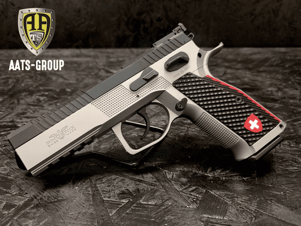 Pistole Phoenix Redback Gen 1 9mm Para - SA/DA - Bo-Mar - Fiberkorn grün, Bild 1