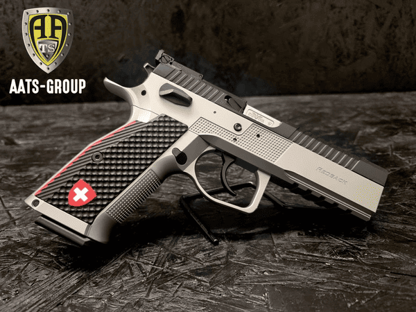 Pistole Phoenix Redback Gen 1 9mm Para - SA/DA - Bo-Mar - Fiberkorn grün, Bild 2