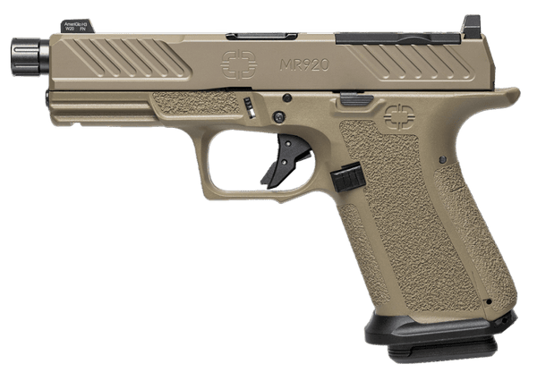Pistole Shadow Systems MR920 Combat OR 4.5" mit Gewindelauf 9mm Para - FDE, Bild 1