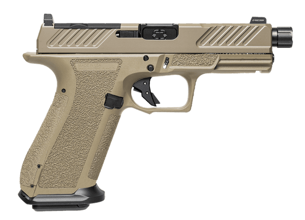 Pistole Shadow Systems XR920 Combat OR 4.5" mit Gewindelauf 9mm Para - FDE, Bild 2