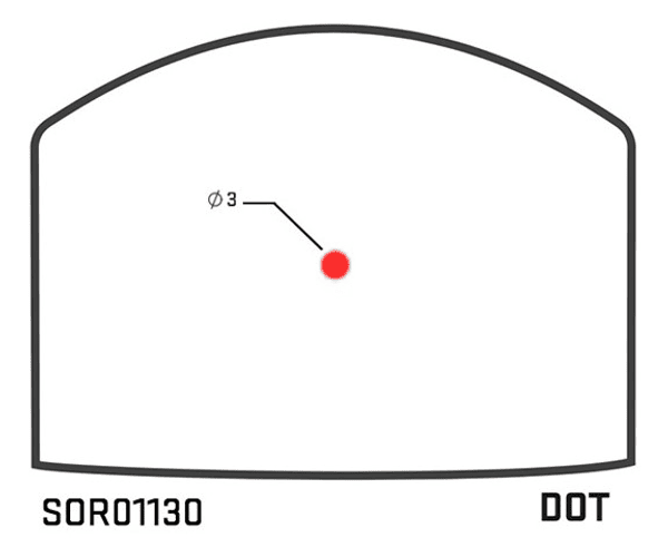 Reflexvisier SIG SAUER ROMEOZERO-PRO 1X30MM - Dot, Bild 1