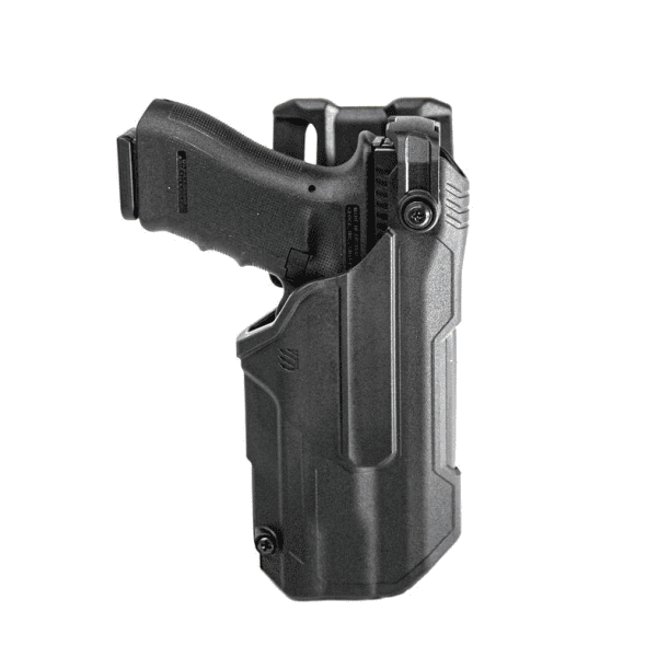 Duty Holster Blackhawk T-Series Level 3 L3D - mit Waffenlicht - GLOCK 17/19/22/23/31/32/45/47 (nicht .40 Gen5), Linkshand, TLR-1/TLR-2, Bild 1