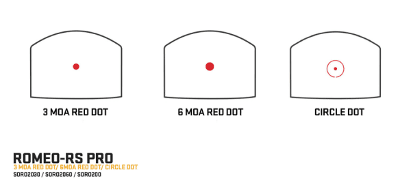 Rotpunktvisier SIG SAUER ROMEO-RS PRO, Bild 6