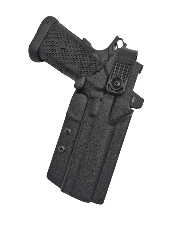 Level 2 Duty Holster DARA HOLSTERS SIG SAUER P320-XFIVE DH3 - Rechtshand - Set mit Beingurt, Bild 1