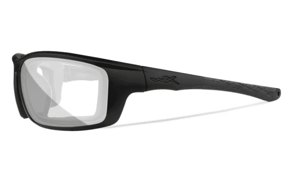 Schutzbrille WILEY X WX GRID - Gläser: Klar - Gestell: Matt Schwarz, Bild 4
