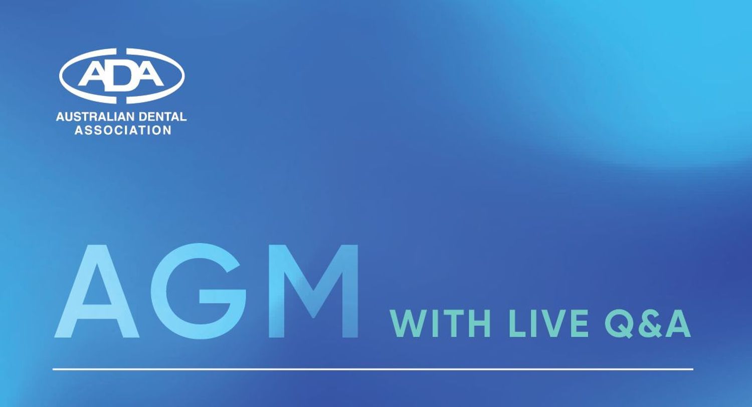 Save the date for the ADA Annual General Meeting 2022 Australian