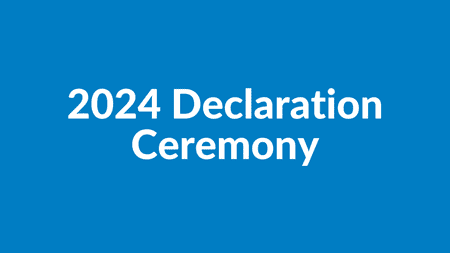 2024 Declaration Ceremony