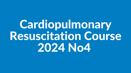 Cardiopulmonary Resuscitation Course 2024 No4