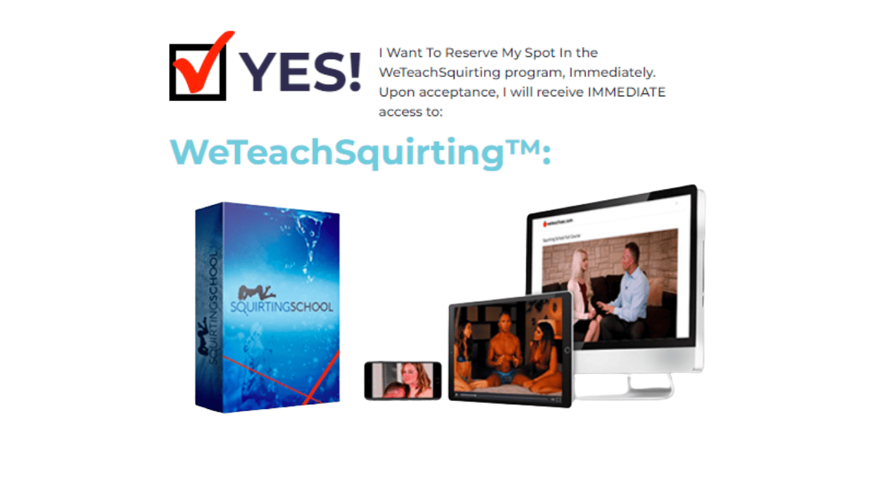 Squirting Mastery Program