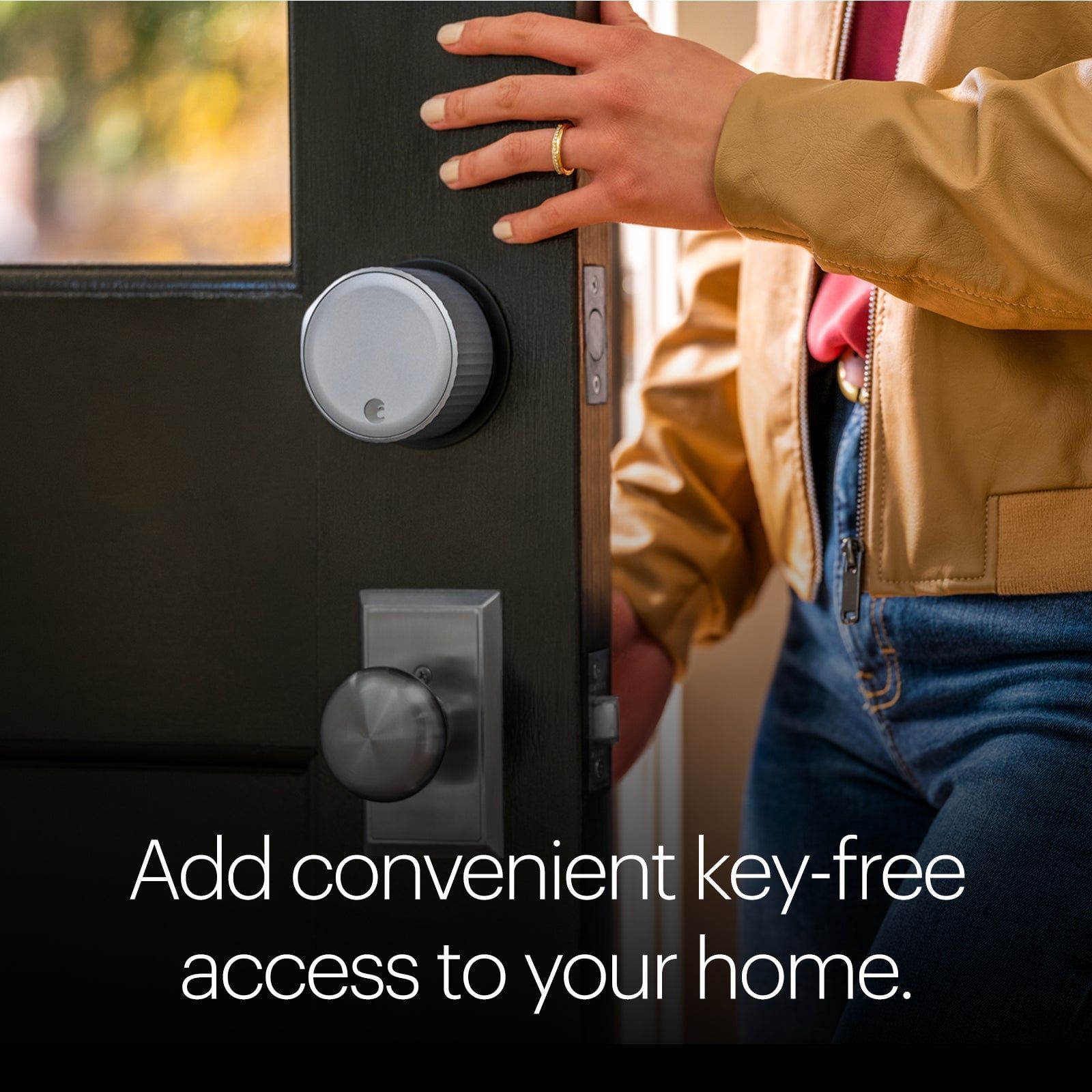 August Home Smart Lock, 3rd Generation – Silver