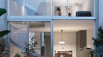 Luxuriöses Townhouse-Wohnen mit atemberaubendem Atrium und modernem Design