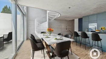 Luxuriöses Townhouse-Wohnen mit atemberaubendem Atrium und modernem Design