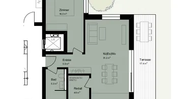 Erstbezug 2.5-Zimmer Neubauwohnung - W02