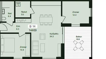 Exklusive Neubauwohnung mit beeindruckendem Weitblick und Komfort
