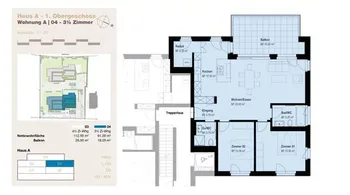Moderne 3.5-Zimmer Wohnung in Böttstein kaufen