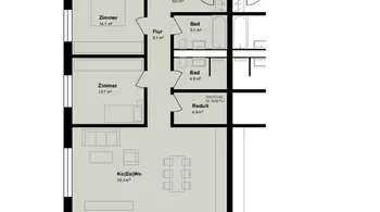 Erstbezug mit modernstem Komfort und stilvollem Ambiente - W14