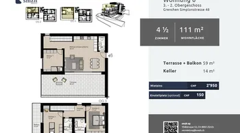 Luxuriöse 4.5-Zimmer Maisonette in Grenchen mieten