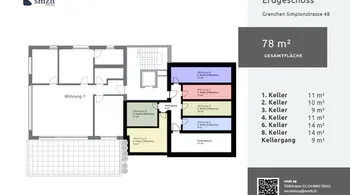 Moderne 4.5-Zimmer Erstbezugswohnung mit Garten in Grenchen