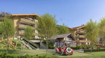 Haus A. W-Ost /3.5-Zimmer-Gartenwohnung an begehrter Lage in Gunten