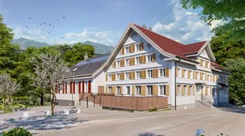 4.5-Zi.-Wohnung mit Loggia nahe Bahnhof in Krummenau