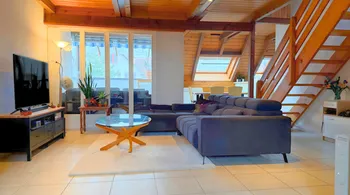 3.5-Zimmer-Maisonette mit Cheminée und Balkon in Lupfig